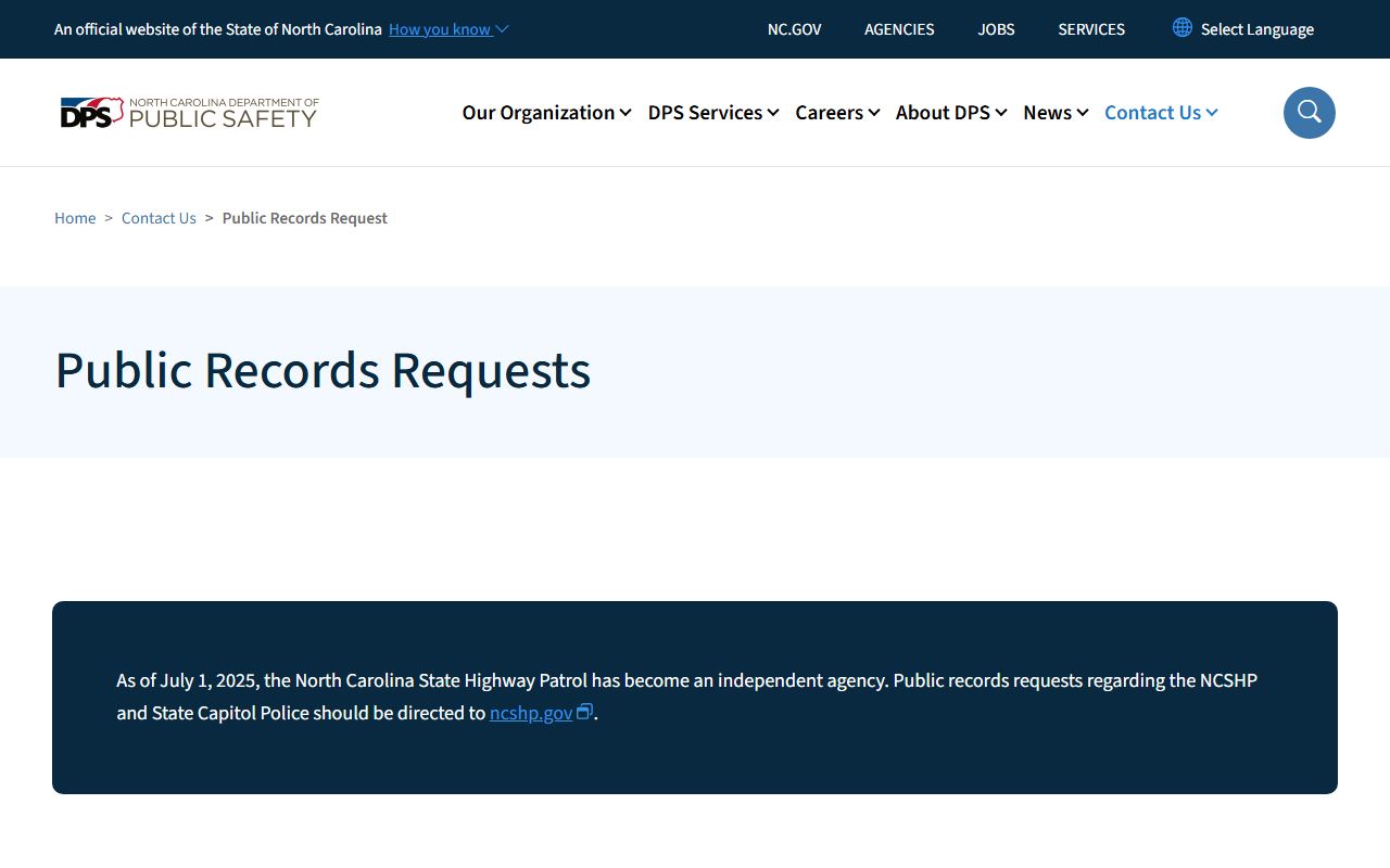 Anson County arrest records and charges state public records requests