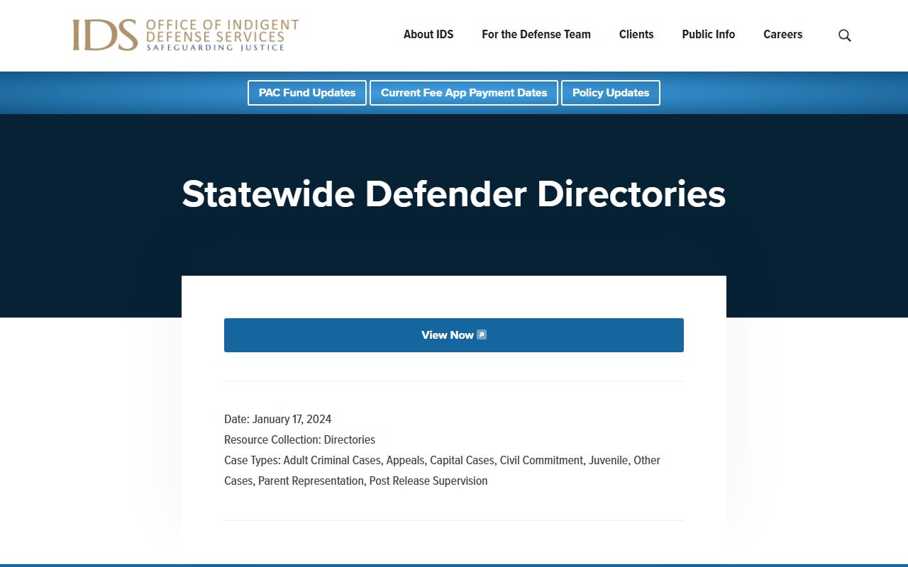 Anson County arrest records and charges statewide defender directories