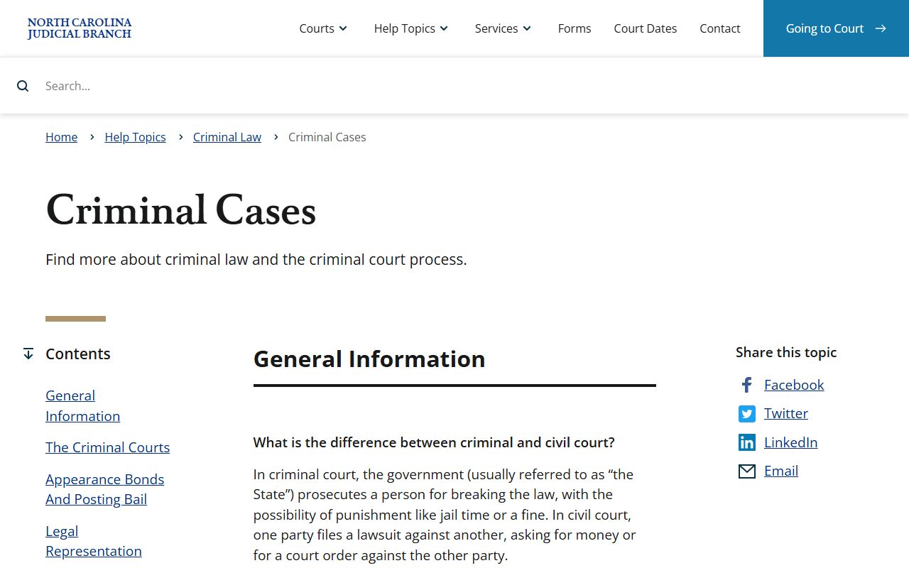 Anson County criminal court records criminal cases source