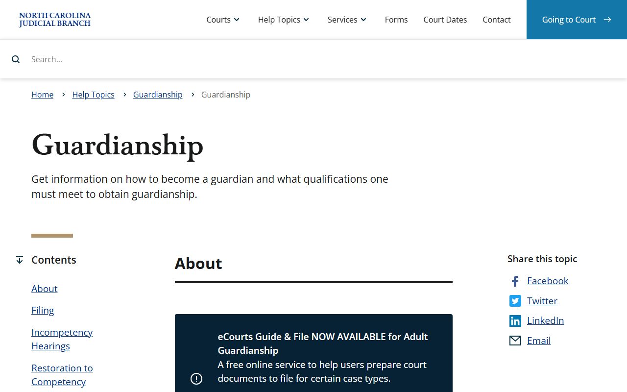Anson County probate records guardianship information